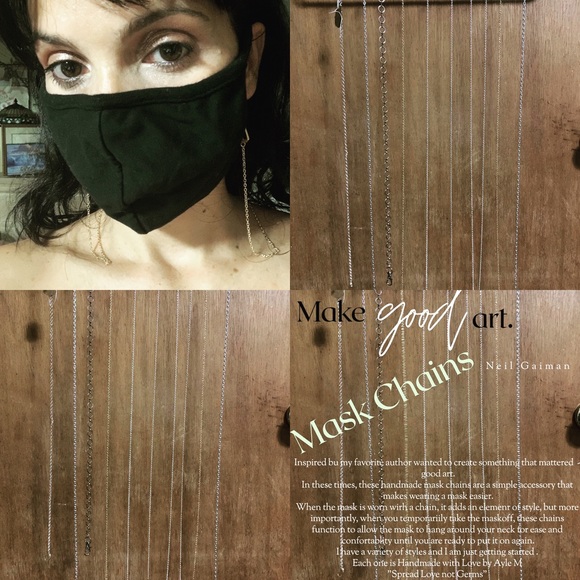 😷 (3/$20) Mask Chain - "The Classsic II" - Picture 2 of 8